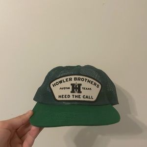 Howler Brothers Green Trucker Hat